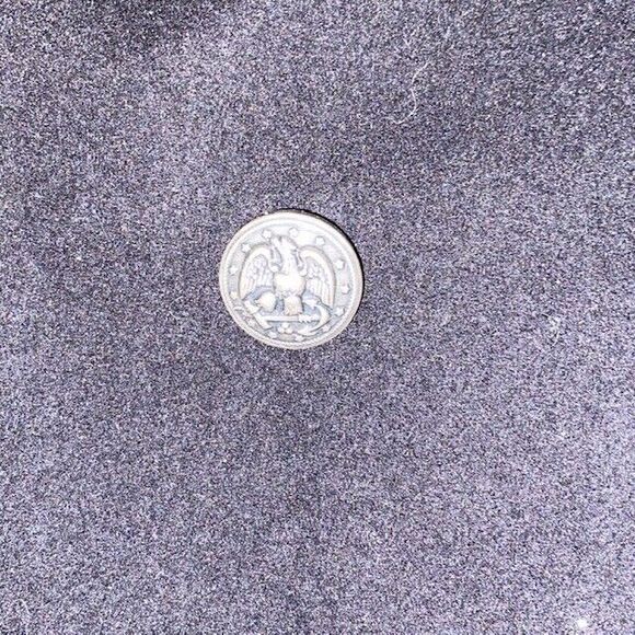 US Military Navy Black 38R Wool Peacoat Men 100% Wool Overcoat USN Enlisted - Picture 2 of 5